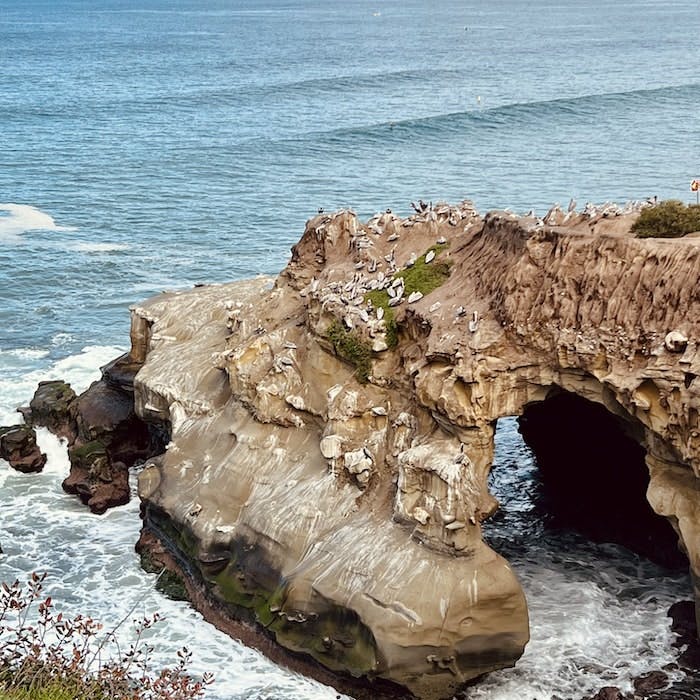 Img: cave, cove, nature, outdoors, sea, water, promontory, cliff, rock, scenery