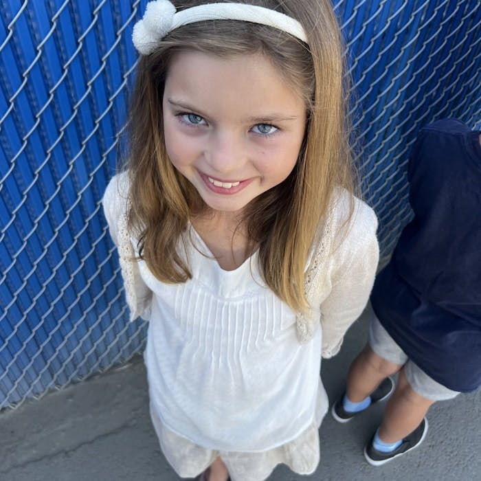 Img: head, person, photography, portrait, shoe, sandal, child, female, girl, smile