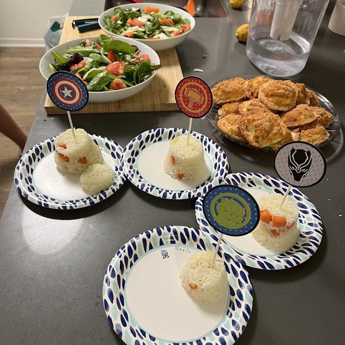 Img: brunch, food, food presentation, plate, sink, person, bread, cup, meal