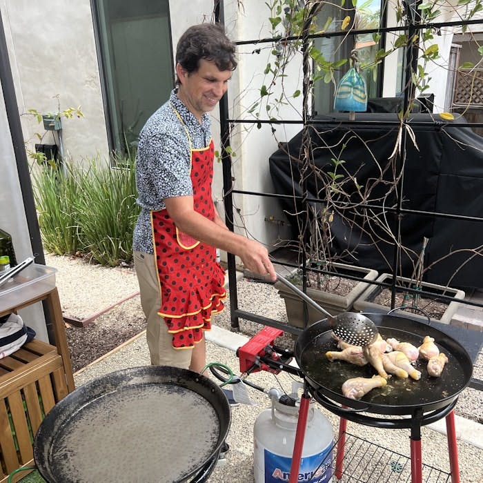 Img: person, cooking, bbq, food, grilling